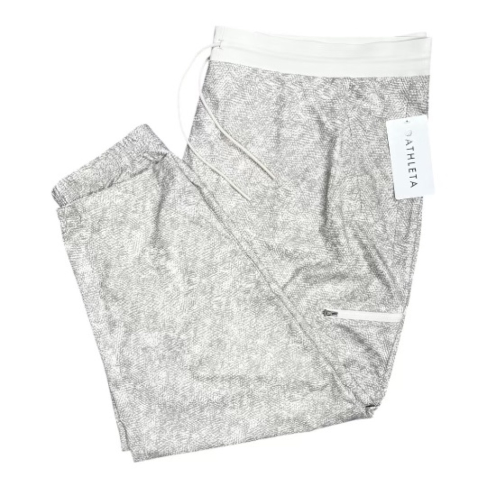 ATHLETA Venture Printed Pant, Viper Grey Print